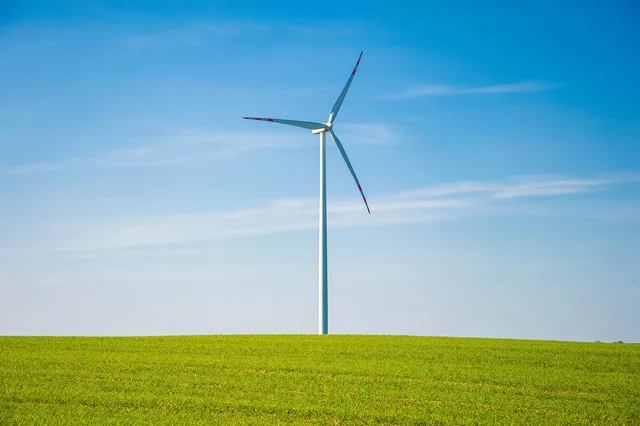 windmill, turbine, renewable, nature, resource, alternative energy, power, wind, environment, electricity, environmental, sky, innovation, sustainable, technology, wind farm, sustainability, blue technology, blue energy, blue farm, blue power, blue innovation. Dobbelt væsentlighedsanalyse: Hvilke trin og kilder kan danske virksomheder bruge?